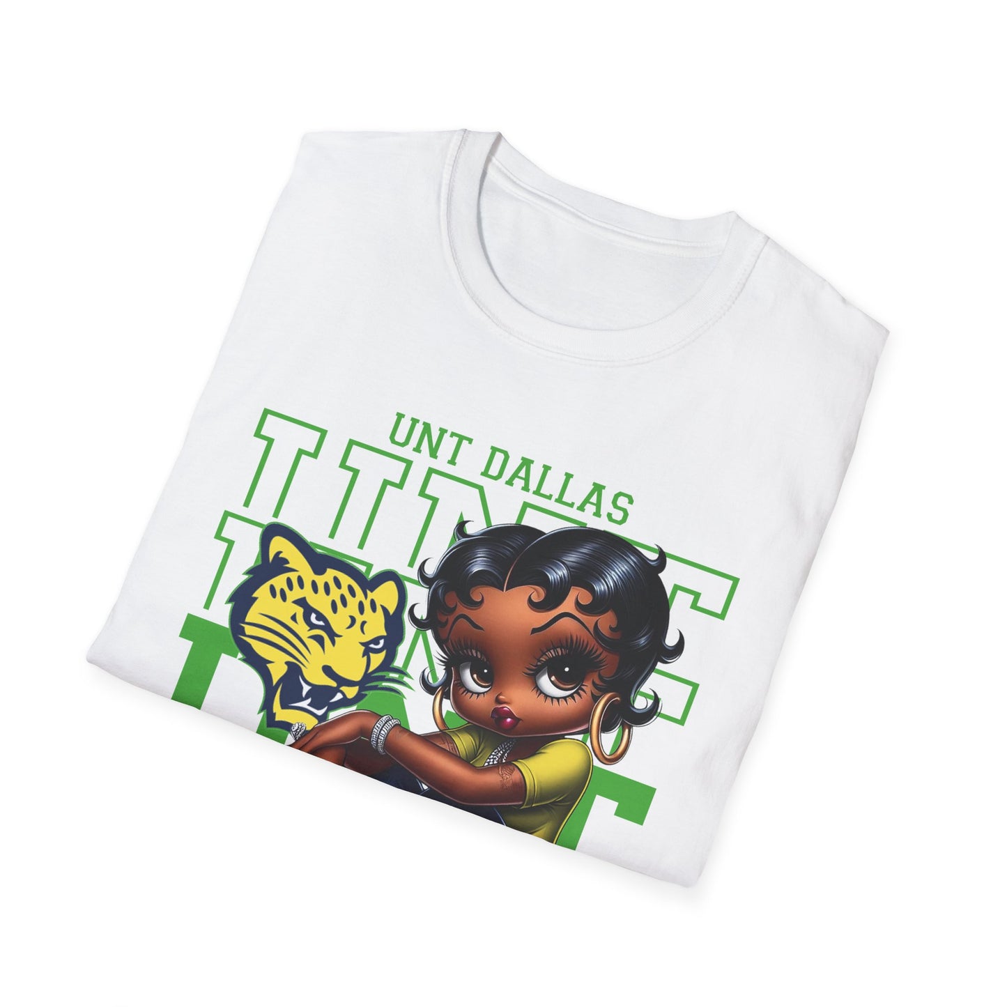 UNT Dallas Betty Boop Unisex Softstyle T-Shirt