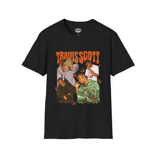 Travis Scott Fullermoe Style Rap Unisex Softstyle T-Shirt