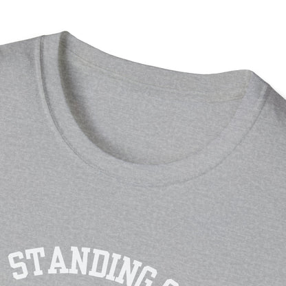 LC Dragons: Lane College Standing On BusinessUnisex Softstyle T-Shirt