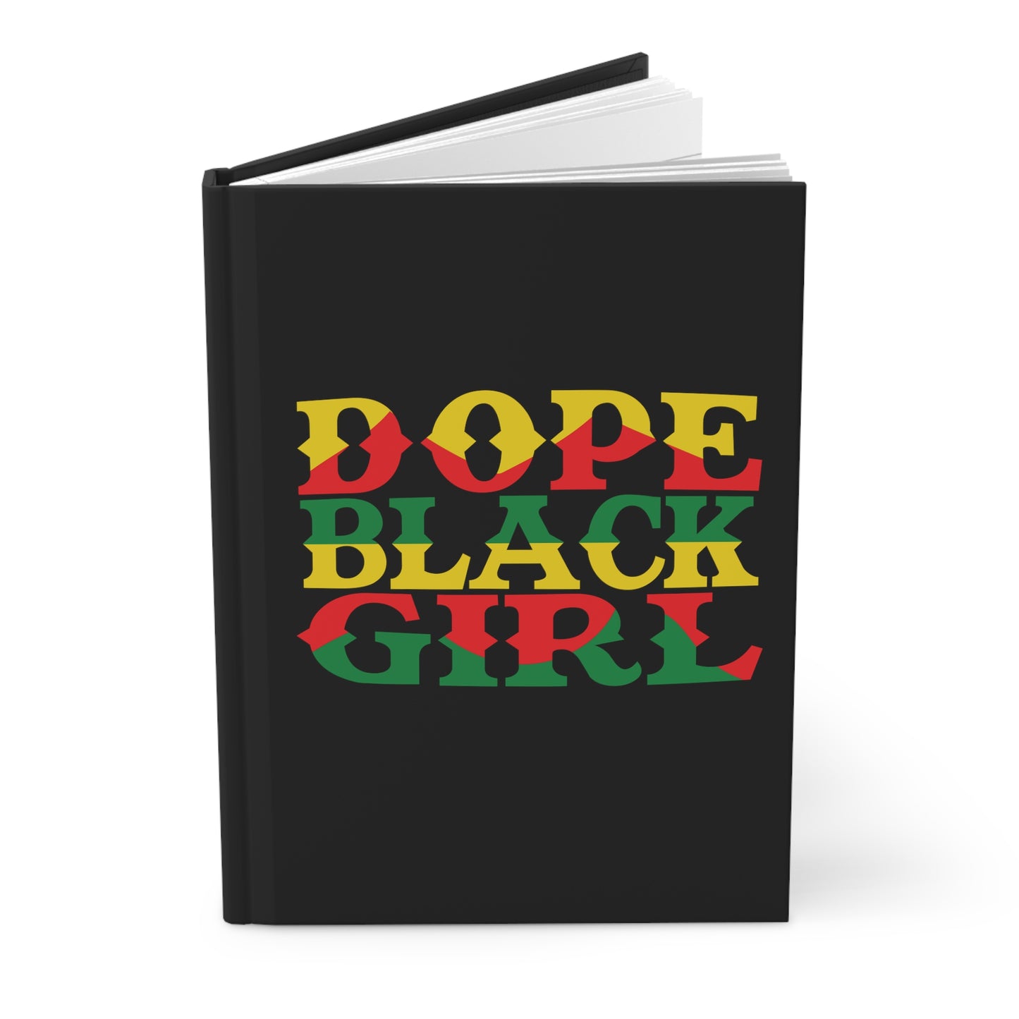 DOPE BLACK GIRL Hardcover Journal Matte