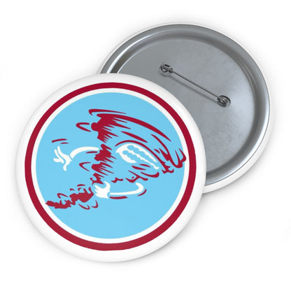 Pin Buttons - Talladega College TC Tornadoes Design