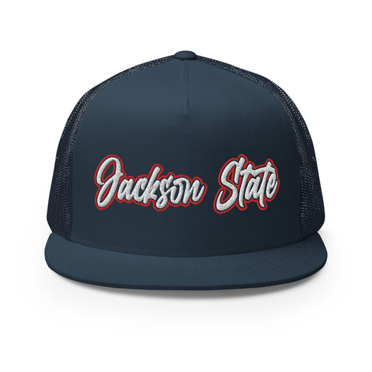 JSU Tigers: Jackson State University Script Trucker Cap