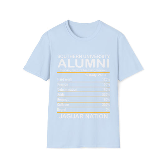 SU Jaguars Alumni: Southern University Jaguars Unisex Softstyle T-Shirt