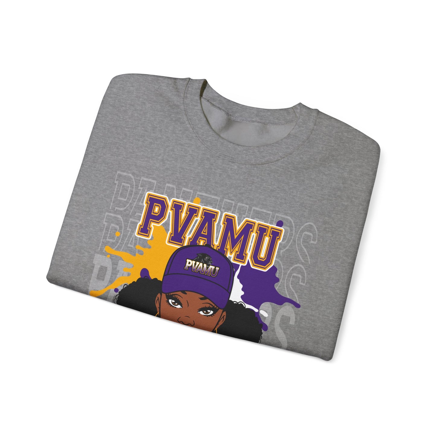 PVAMU Panthers: Prairie View AM Nursing Unisex Heavy Blend™ Crewneck Sweatshirt