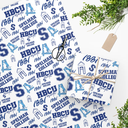 Spelman College Multi Pattern Gift Wrapping Paper