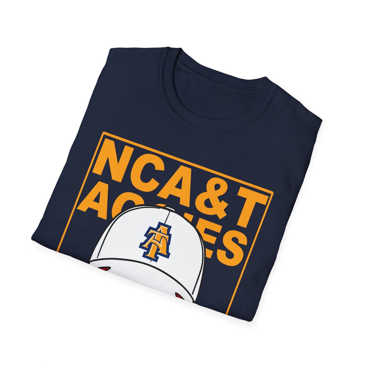 NCAT Aggies: North Carolina A&T State University Unisex Softstyle T-Shirt Gift For Her