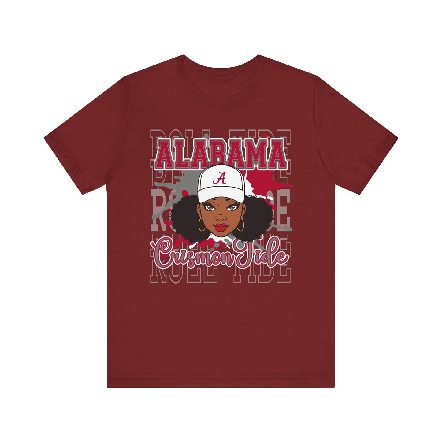 Alabama University Roll Tide Unisex Jersey Short Sleeve Tee