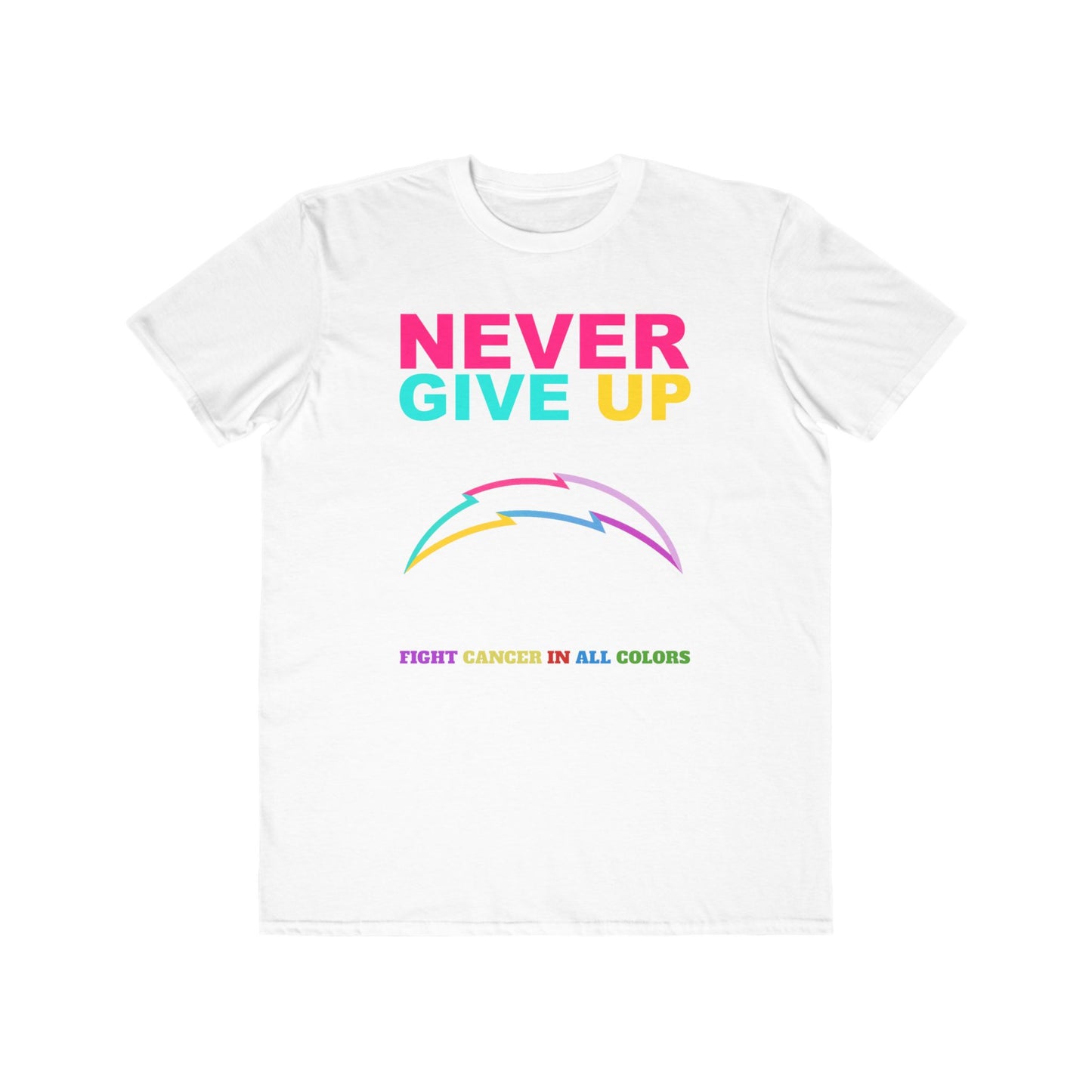 Los Angeles  Never Give Up Cancer Awareness Tee