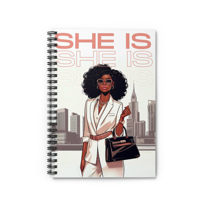 Representation Matters Beautiful Girl Spiral Notebook - Ruled Line