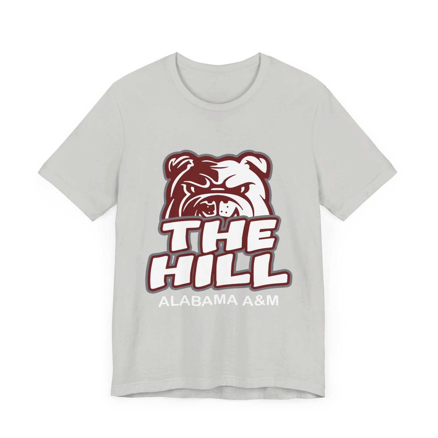 AAMU Bulldogs: Alabama A&M University The Hill Unisex Jersey Short Sleeve Tee Gift for Student and Alumni