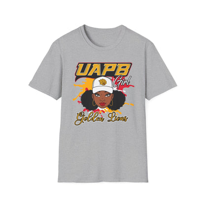 UAPB Golden Lions: Arkansas-Pine Bluff Golden Lions Unisex Softstyle T-Shirt