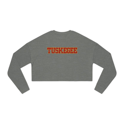 Tuskegee Women's Cropped Sweatshirt - Stylish Athletic Apparel