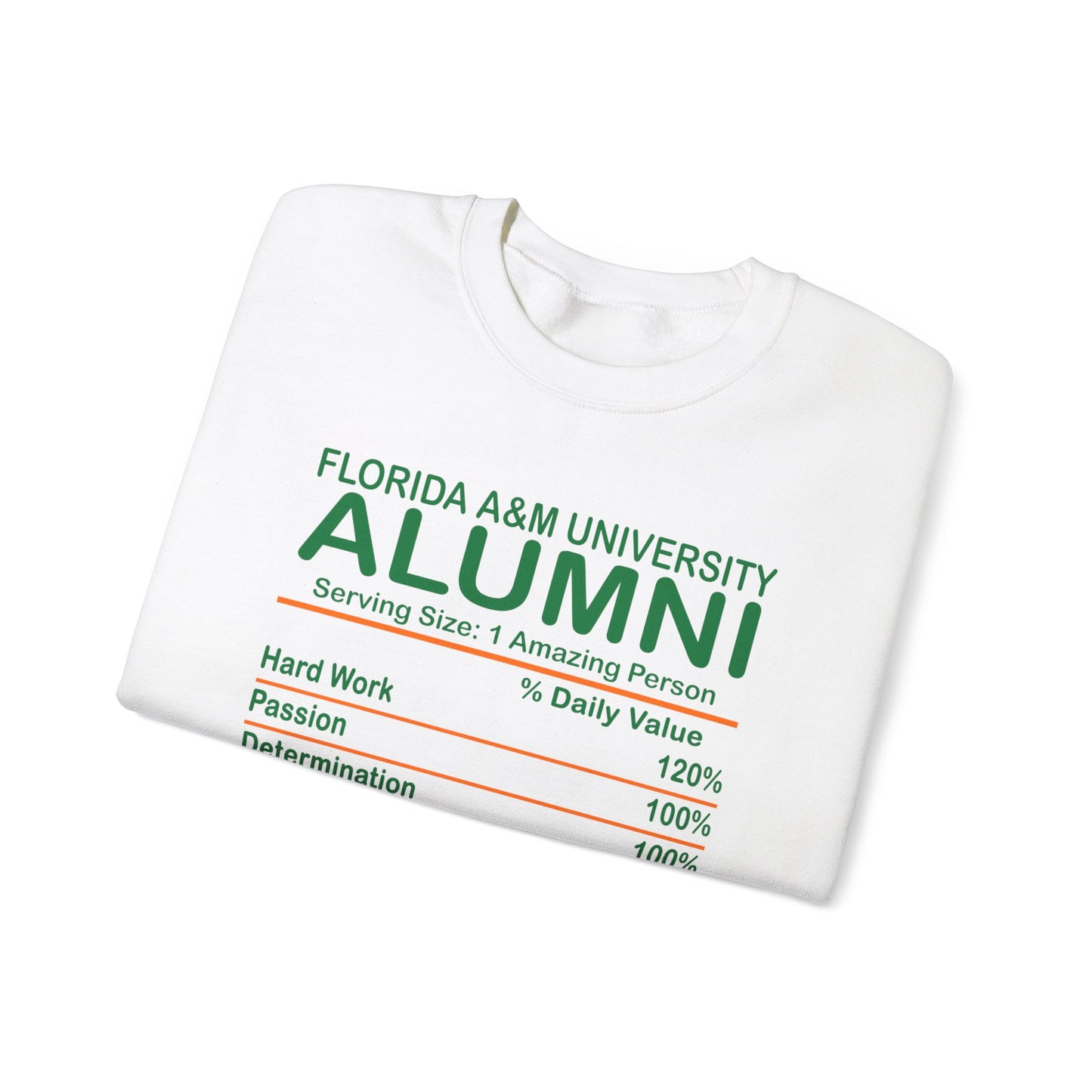 FAMU Rattlers Alumni Unisex Heavy Blend™ Crewneck Sweatshirt