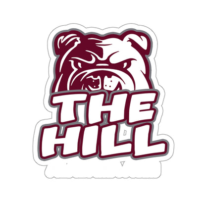 AAMU Bulldogs Sticker: Alabama A&M University Bulldogs the hill Grad Gift Kiss-Cut Stickers