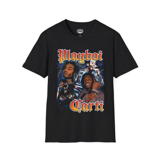 Playboi Carti Fullermoe Style Rap Unisex Softstyle T-Shirt