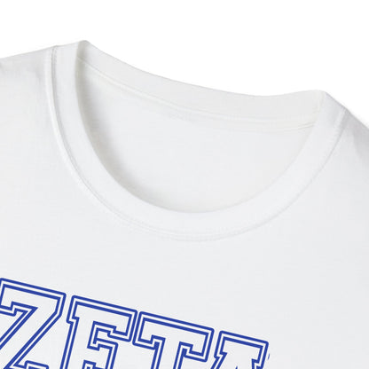 Zeta inspired HBCU Girl Unisex Softstyle T-Shirt