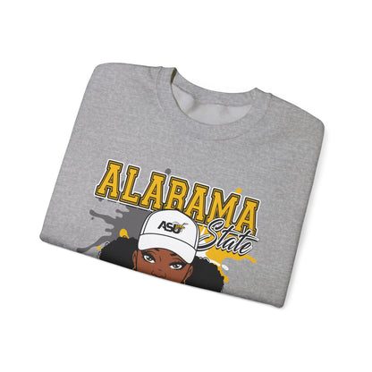 ASU Hornets: Alabama State University Hornets Unisex Heavy Blend™ Crewneck Sweatshirt