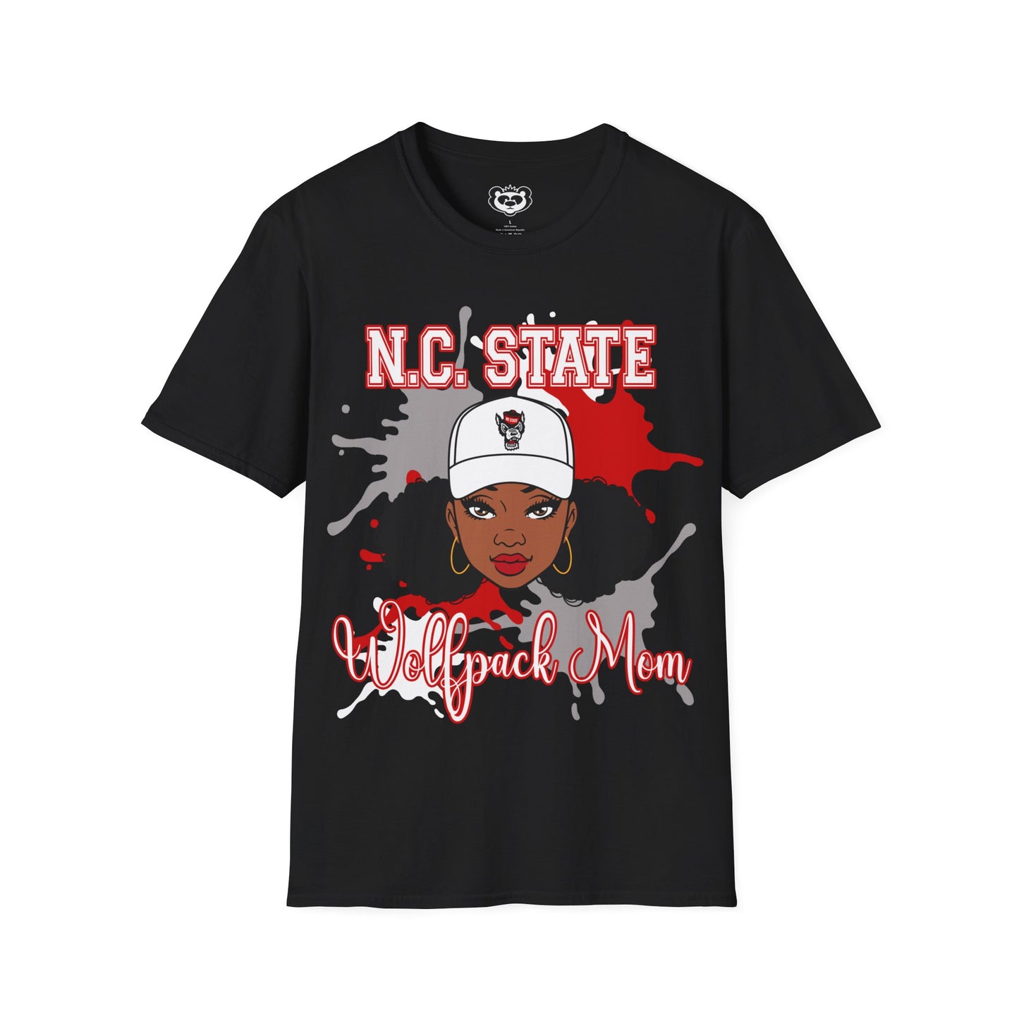 NC STATE Wolfpack Mom Unisex Softstyle T-Shirt