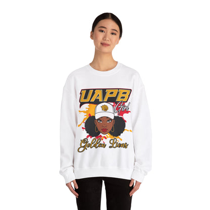 UAPB Golden Lions:Arkansas-Pine Bluff Golden Lions Unisex Heavy Blend™ Crewneck Sweatshirt