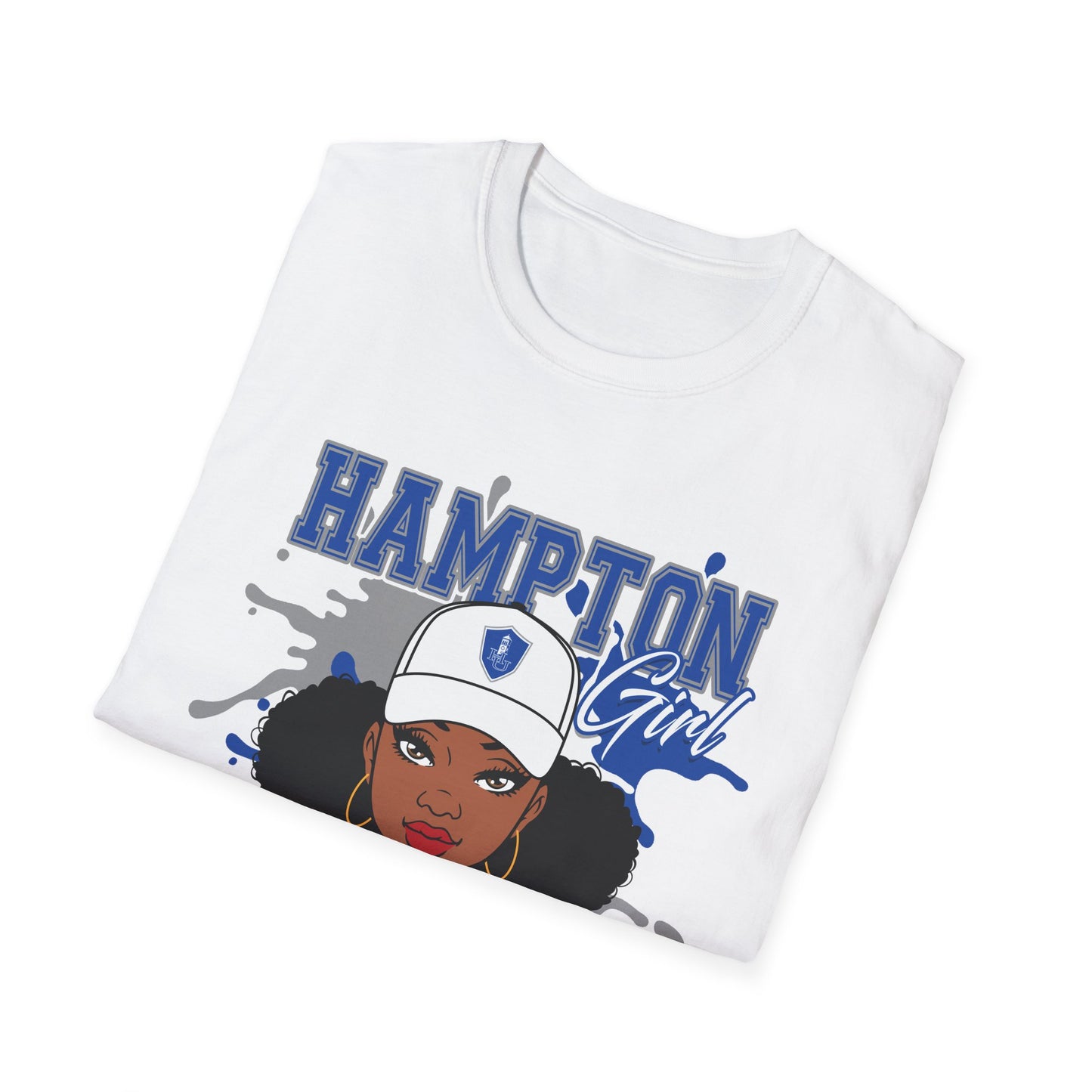 HU Pirates: Hampton University Pirates Unisex Softstyle T-Shirt