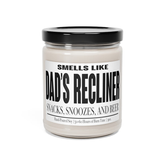 Funny Gift for Dad, Smells Like Dad's Recliner Soy Candle, Father's Day Gift, Birthday Gift for Dad