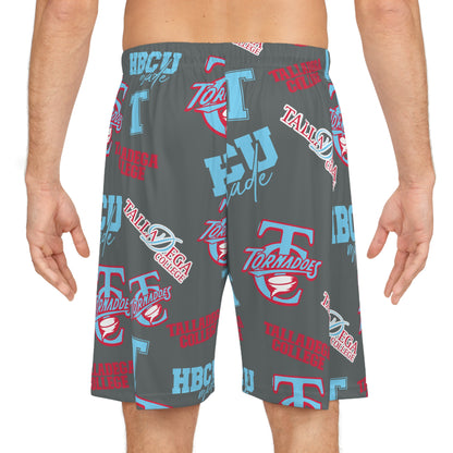 Talledega College Tornados HBCU Basketball Shorts TU gifts for students and alumni