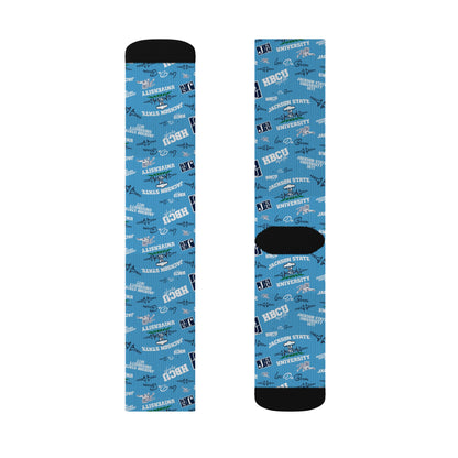 Sublimation Socks - JSU Sonic Boom of the South Design