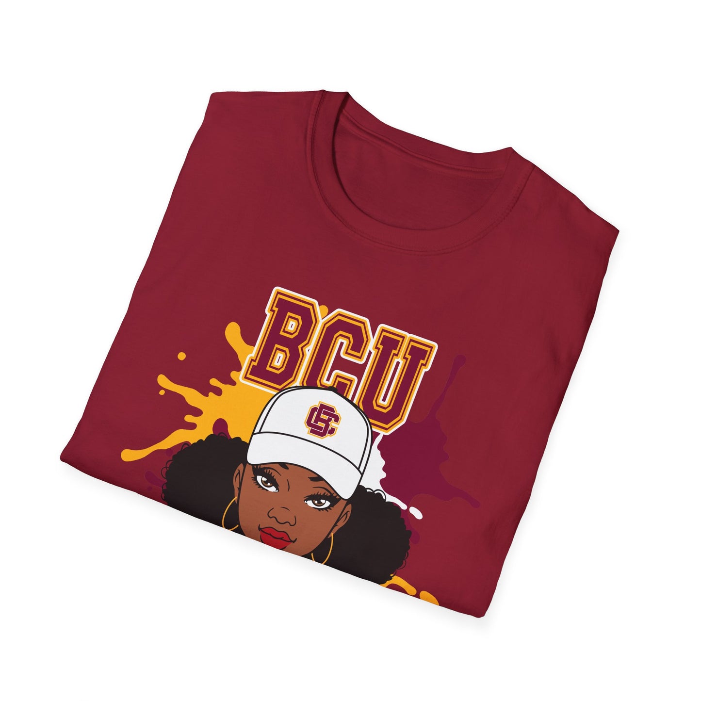 BCU Wildcats: Bethune Cookman University Wildcats Unisex Softstyle T-Shirt