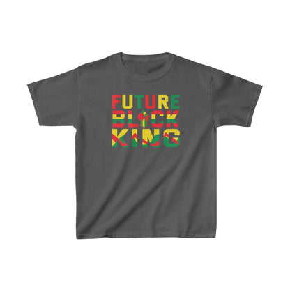 FUTURE BLACK KING Kids Heavy Cotton™ Tee