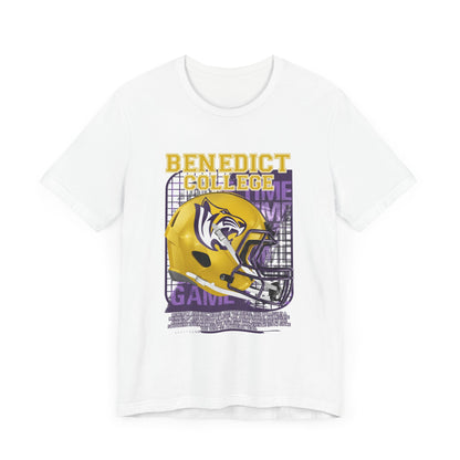 BC Tigers: Benedict College Tiger Football - Unisex Jersey Short Sleeve Tee Express Delivery available