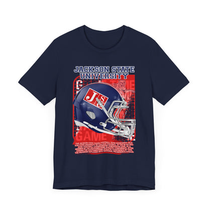 JSU Tigers: Jackson State University Football Unisex Jersey Short Sleeve Tee