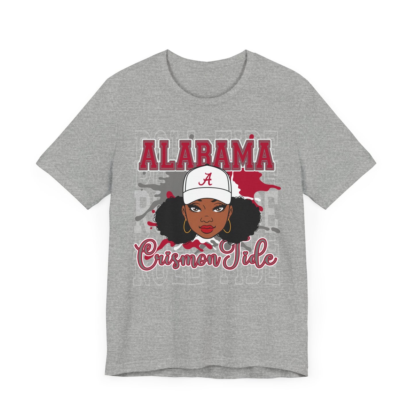 Alabama University Roll Tide Unisex Jersey Short Sleeve Tee