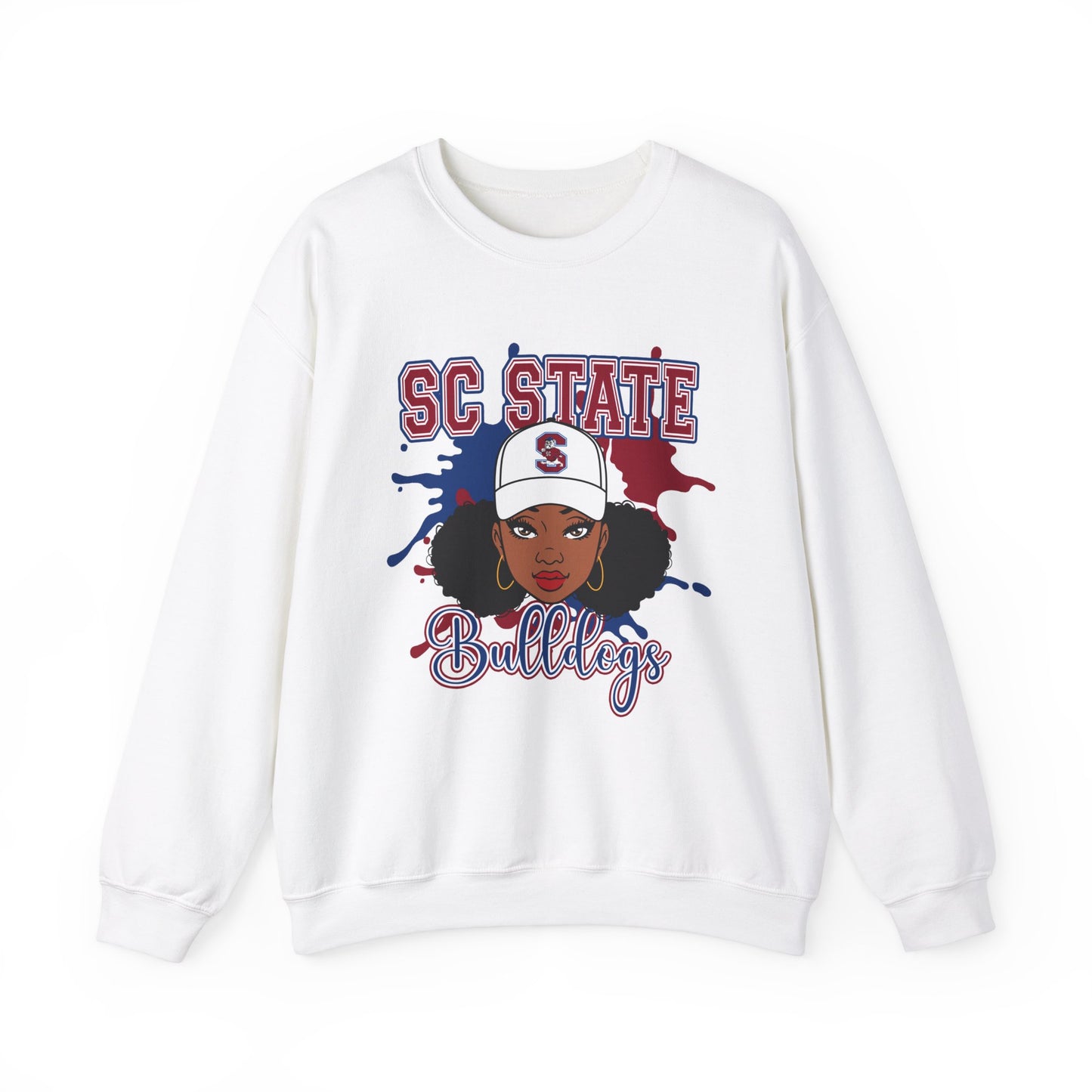 SC State Bulldogs: South Carolina State Bulldogs and Lady Bulldogs  Unisex Heavy Blend™ Crewneck Sweatshirt