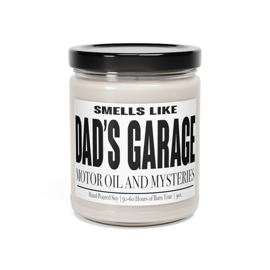 Funny Gift for Dad, Smells Like Dad's Garage Soy Candle, Father's Day Gift, Birthday Gift for Dad