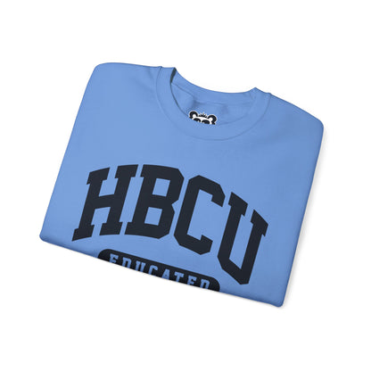 Custom Personalized HBCU Educated Unisex Heavy Blend™ Crewneck Sweatshirt gift for Students and Alumni