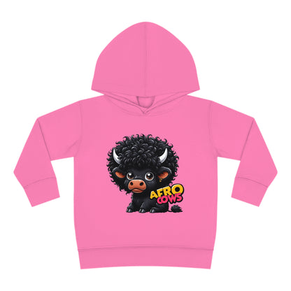 Afro Cows Toddler Pullover Fleece Hoodie