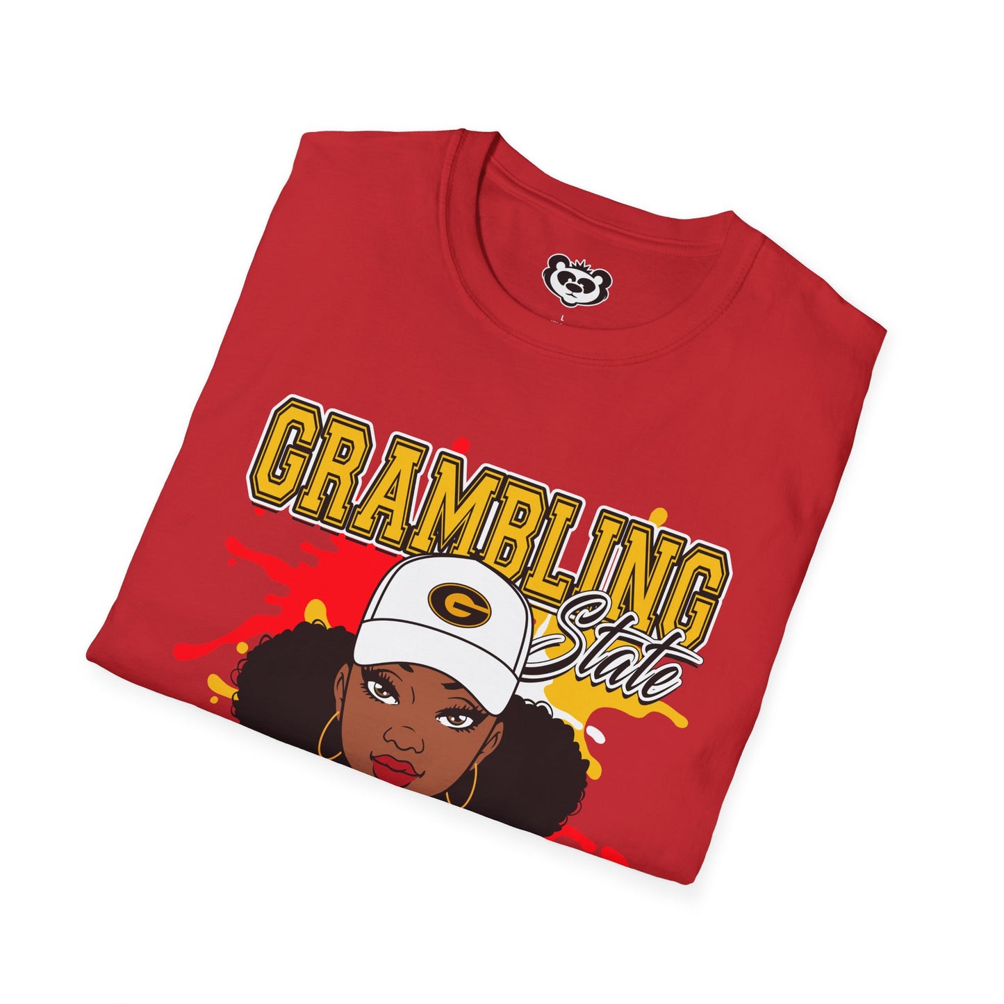 GSU Tigers: Grambling State Tigers Girl Unisex Softstyle T-Shirt Gift for Student and Alumni