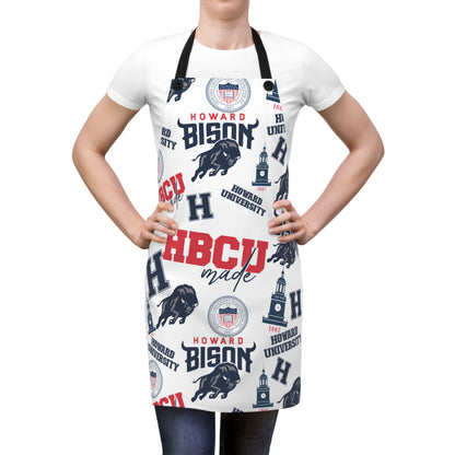 Howard University Bison Chef Apron Gift for Him or Her
