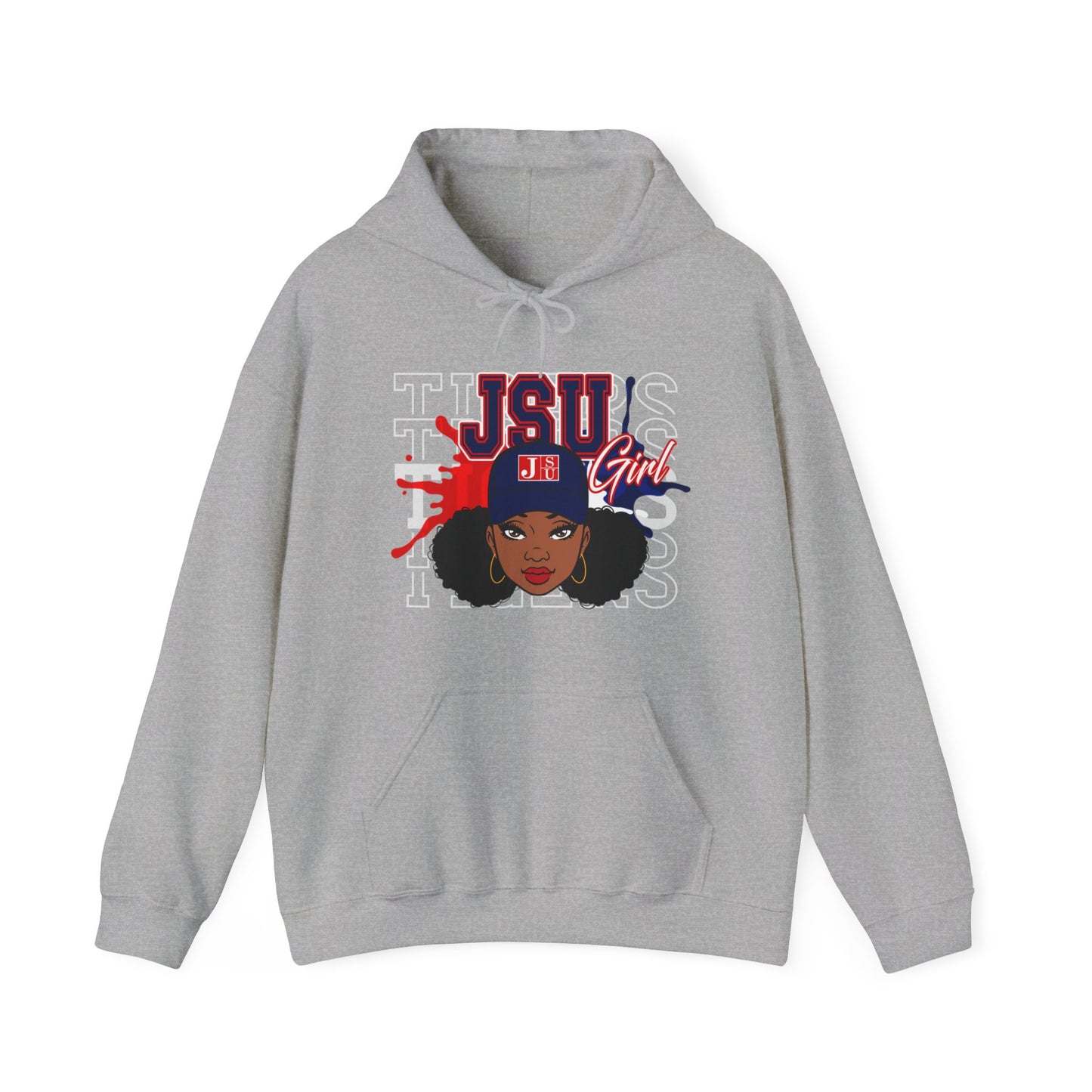 JSU Tigers: Jackson State University  JSu Tigers Unisex Heavy Blend™ Hooded Sweatshirt