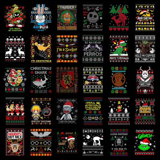 70 Christmas Ugly Sweater Designs - Art by the Andersons