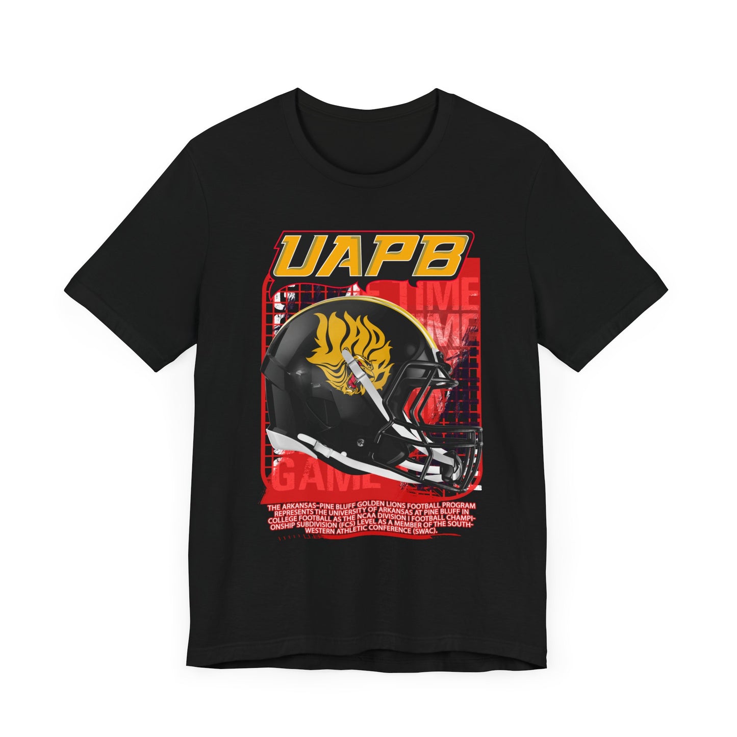 UAPB Arkansas Lions Game Day Tee: Pine Bluff Golden Lions Game Day football Unisex Jersey Short Sleeve Tee