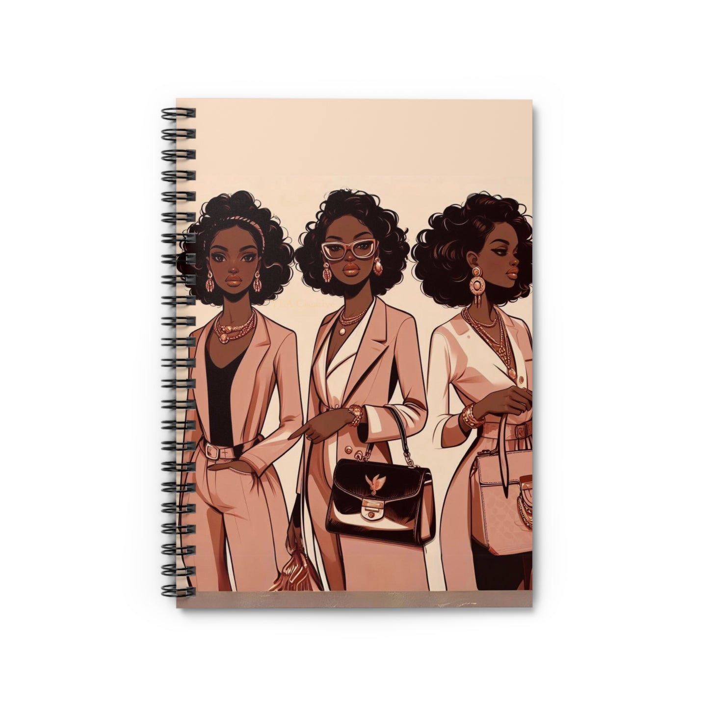 Representation Matters Beautiful Girl Spiral Notebook - Ruled Line