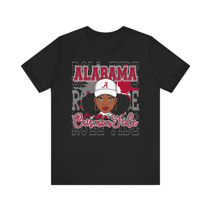 Alabama University Roll Tide Unisex Jersey Short Sleeve Tee