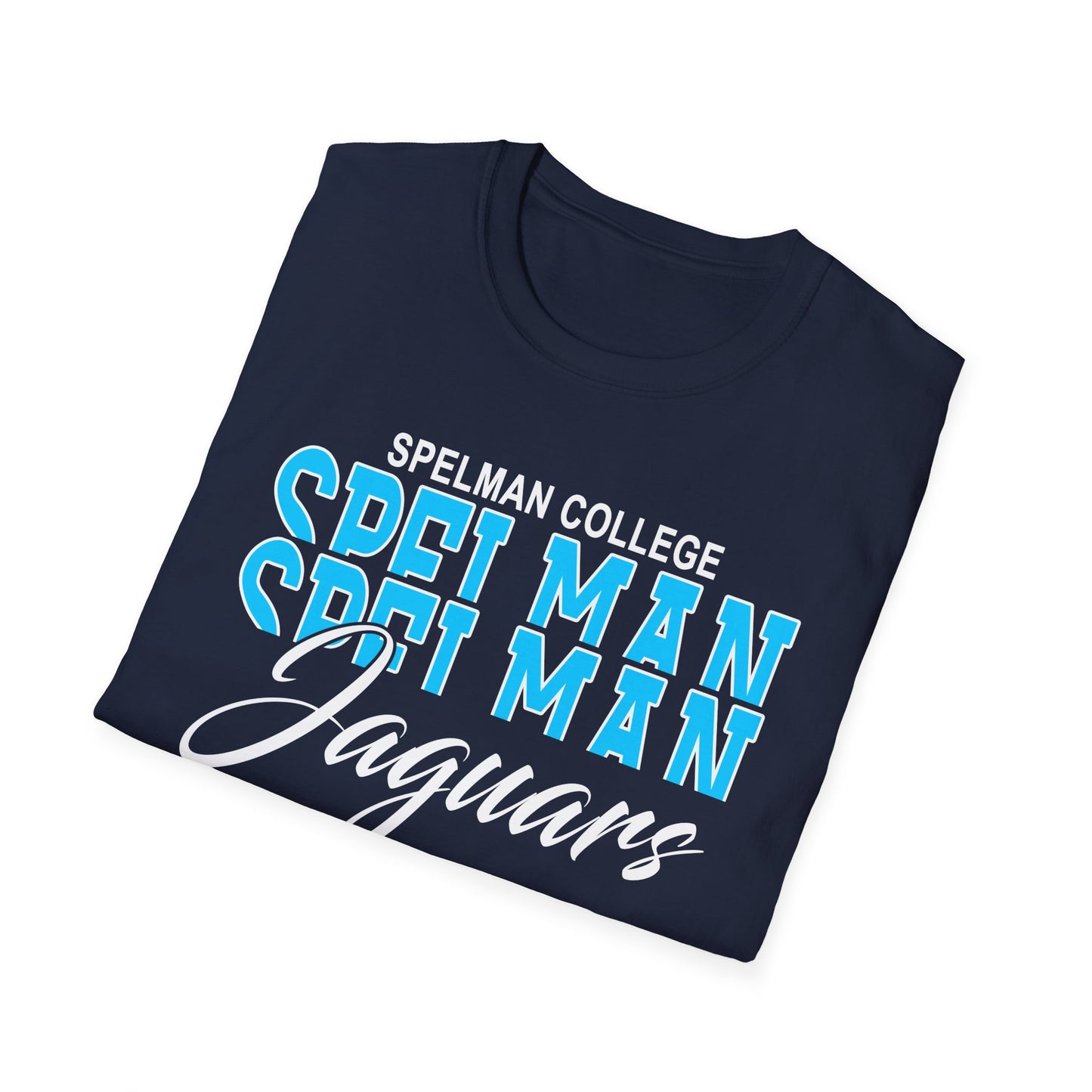 SC Jaguars: Spelman College Jaguars Unisex Softstyle T-Shirt