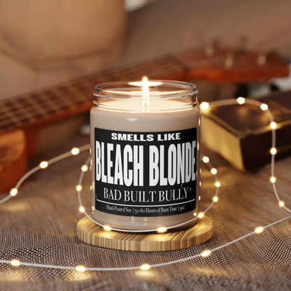 Funny Gift, Smells like Bleach Blonde Bad built Bully Soy Candle, Father's Day, Mother's Day, Birthday Gift for Dad or Son, Gag gift