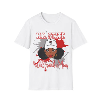 NC State Wolfpack Mom Unisex Softstyle T-Shirt