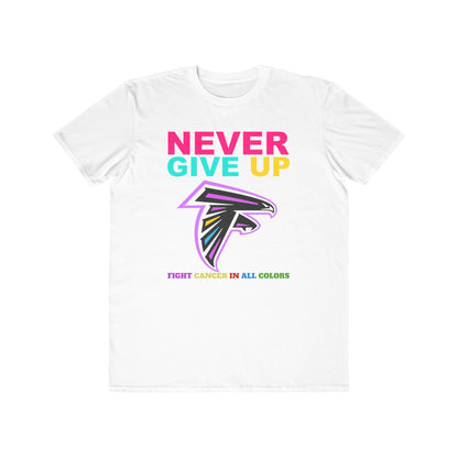 Atlanta Falcons  Never Give Up Cancer Awareness Tee