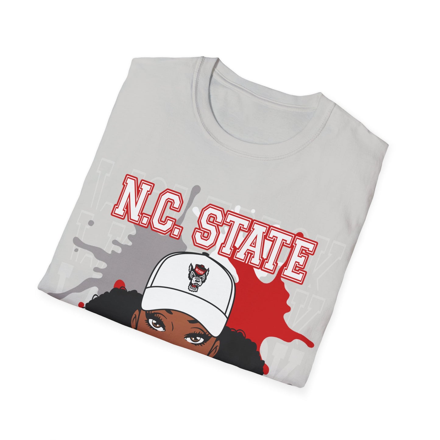 NC State Wolfpack Mom Unisex Softstyle T-Shirt