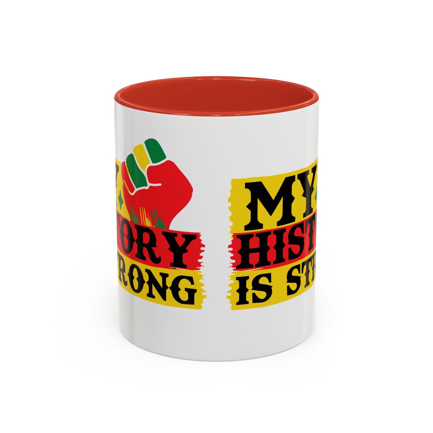 Empowering Accent Coffee Mug - Celebrate History, Black History Month Gift, Inspirational Coffee Cup, Drinkware for Activists, Proud [...]