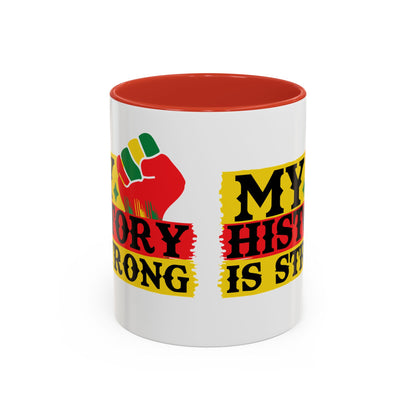 Empowering Accent Coffee Mug - Celebrate History, Black History Month Gift, Inspirational Coffee Cup, Drinkware for Activists, Proud [...]